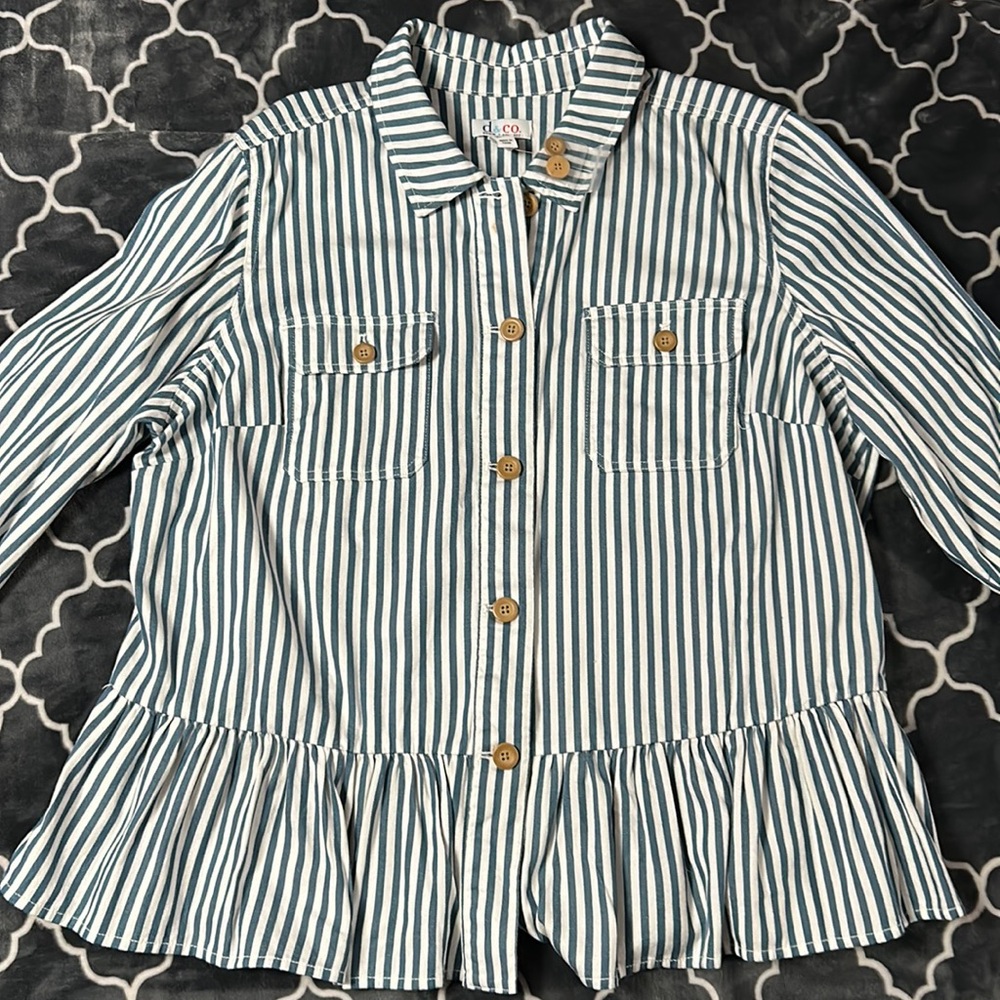 Denim & Co from QVC never worn 1x light jacket denim